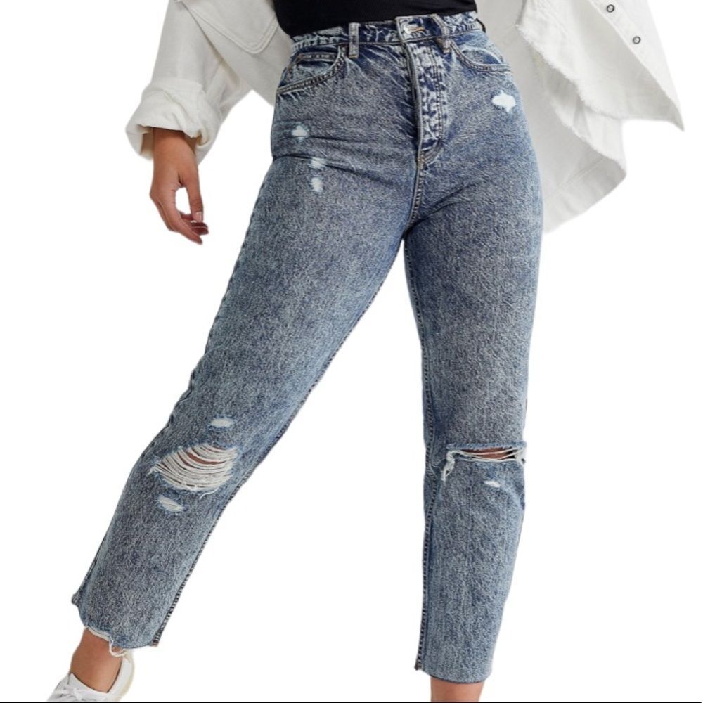 Free People Distress Jeans Size 30